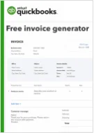 QuickBooks Free Invoice Generator Online