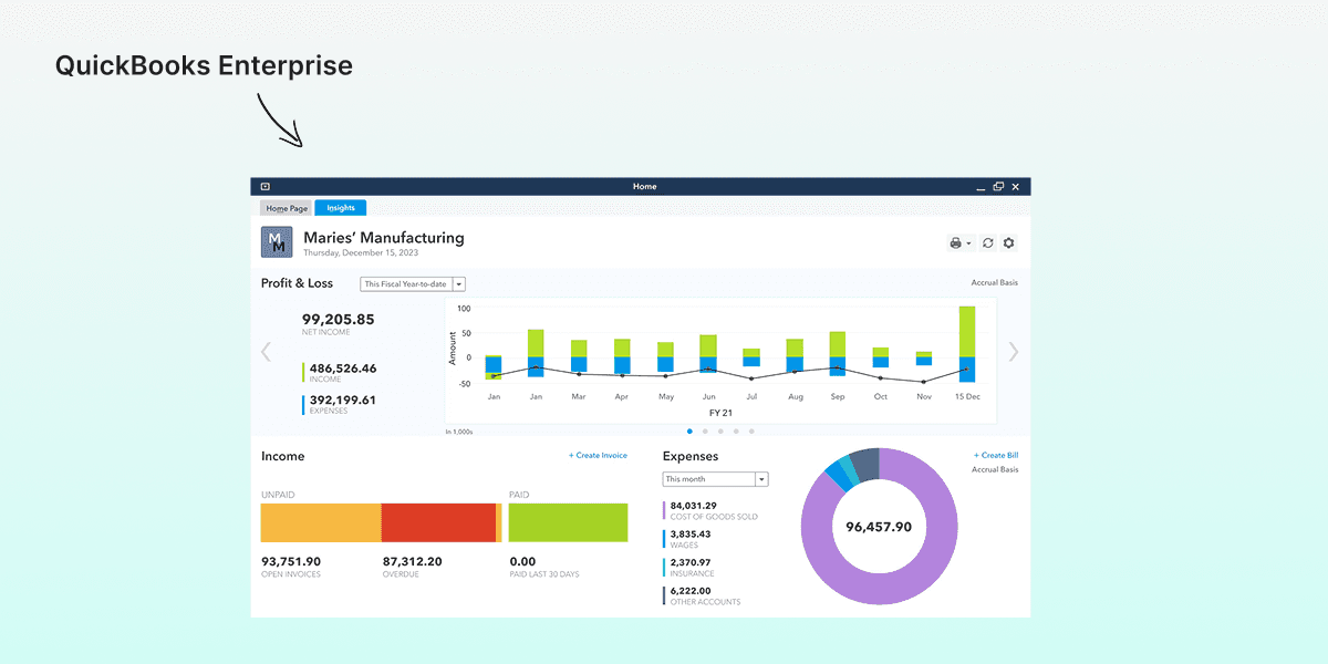Quickbooks Enterprise