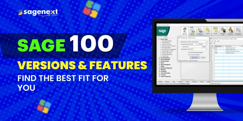 What is Sage 100? Sage 100 Versions and Their Features