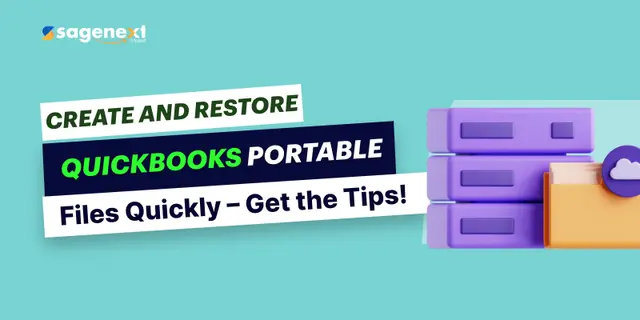 How To Create And Restore A QuickBooks Portable Company File