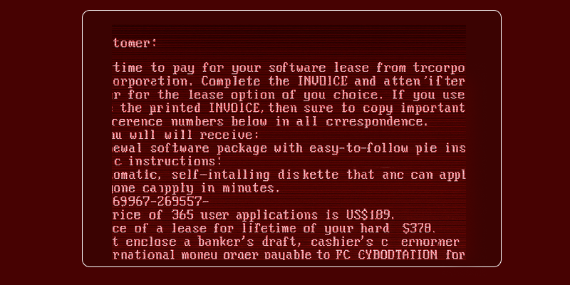 History of ransomware
